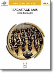 Backstage Pass Concert Band sheet music cover Thumbnail